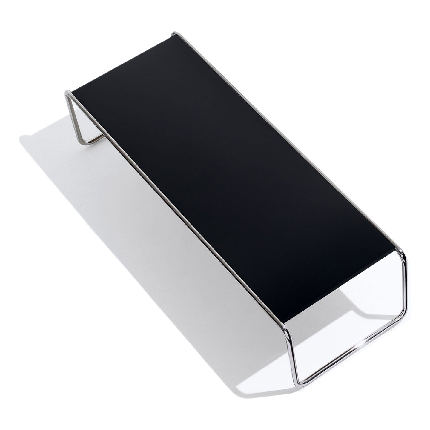 Laccio Low Table Long | Black Laminate Top