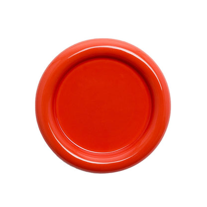 Chunky Plate | Bright Red