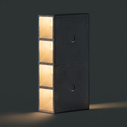 Tsai Table Light | Tumbled Aluminium