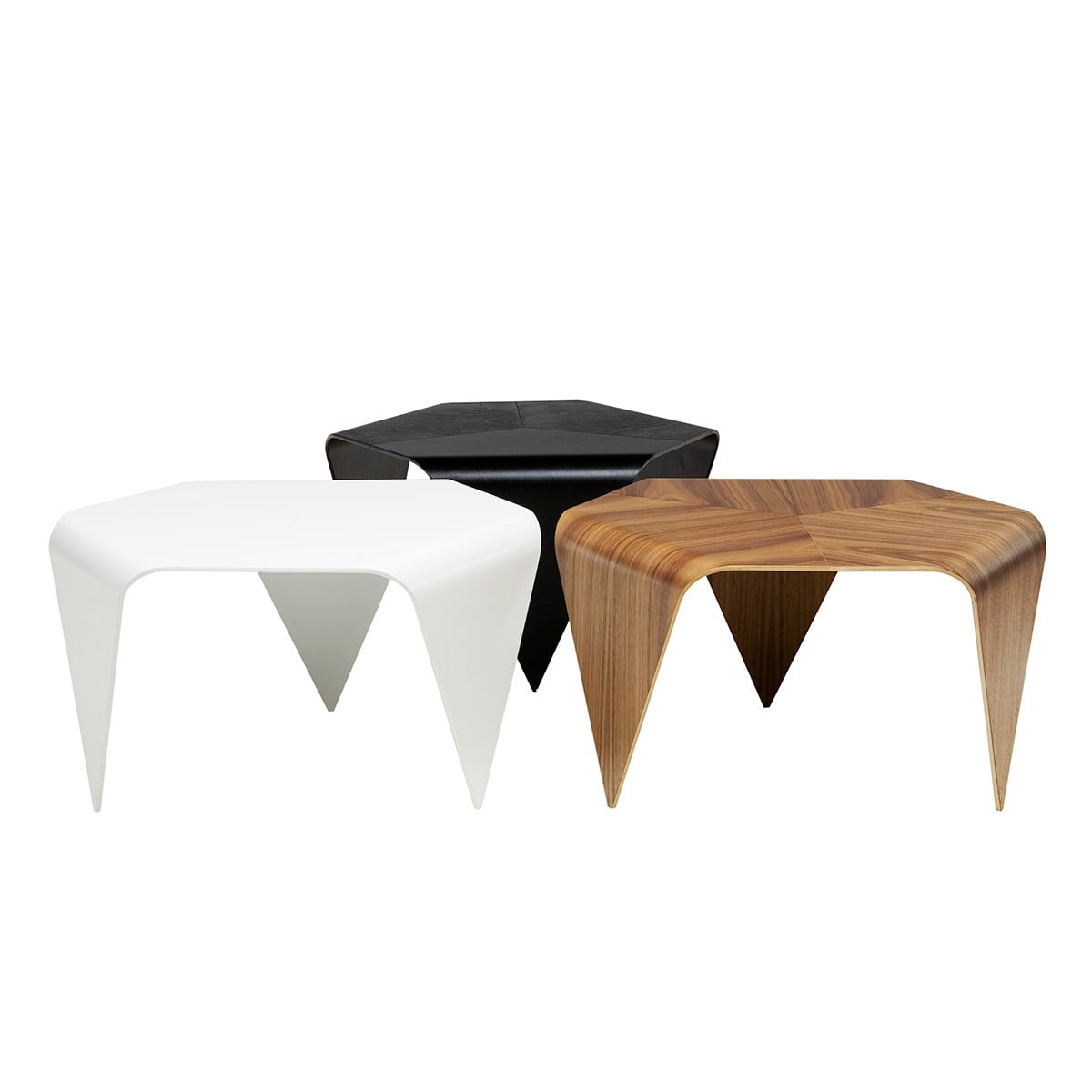 Trienna Coffee Table | Black Stained Oak