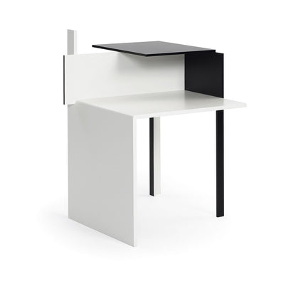 Eileen Gray De Stijl Table | Black and White Lacquer