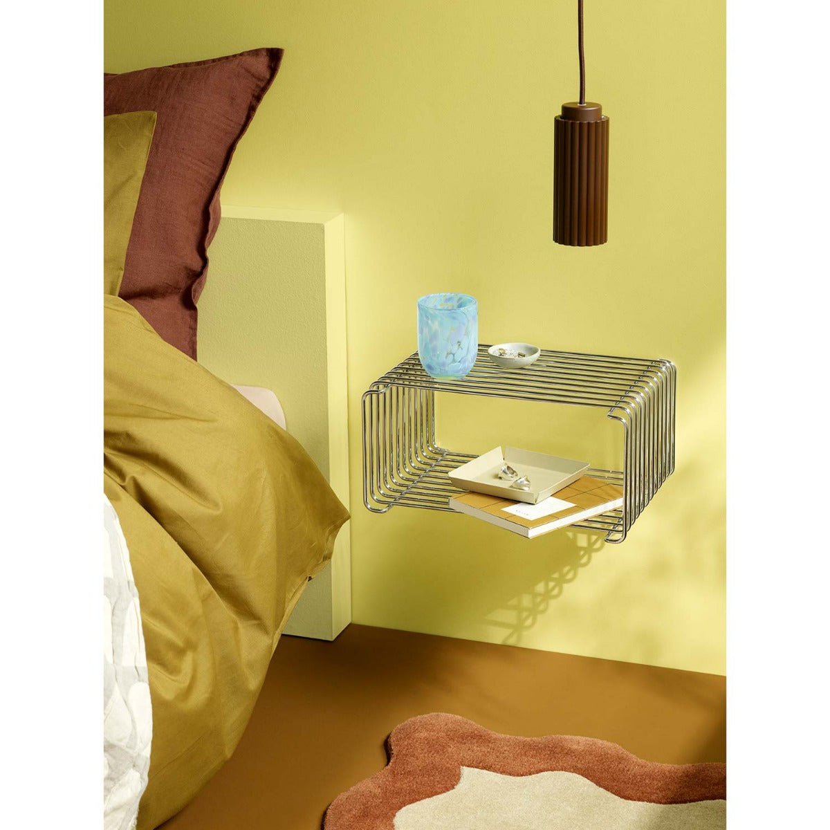 Panton Wire Single Half Height | Chrome