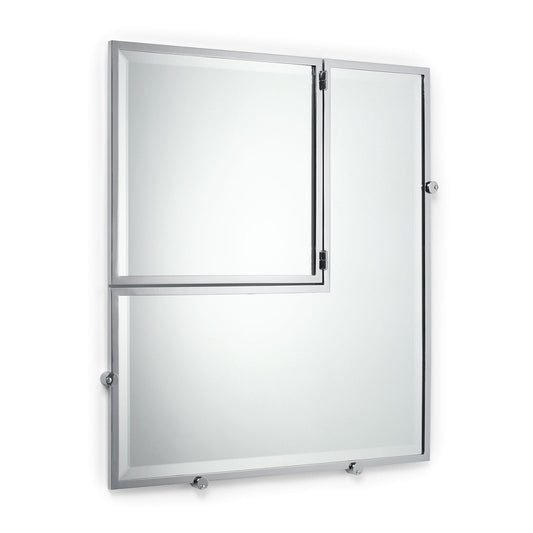 Eileen Gray Castellar Mirror | Chrome Frame
