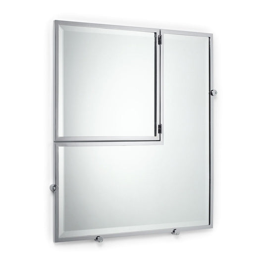 Eileen Gray Castellar Mirror | Chrome Frame