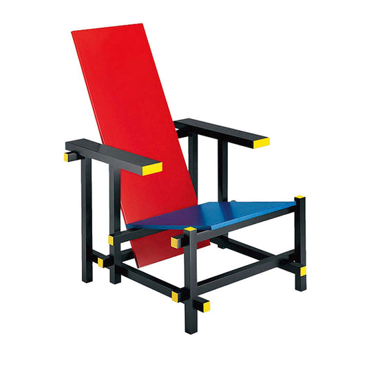 Red and Blue Chair | Multiplywood