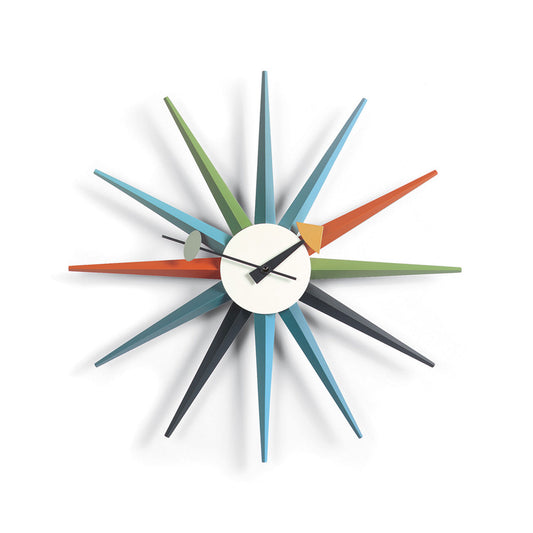 Sunburst Wall Clock | Multicoloured
