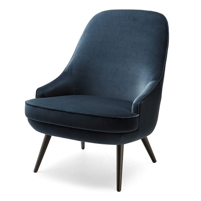 376 High Back Armchair | Grey Brown Lucia Fabric 7681
