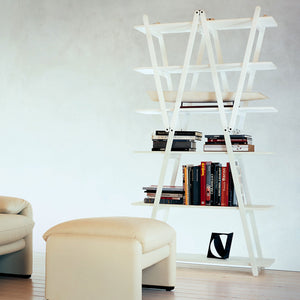 Nuvola Rossa Bookcase | White Lacquer
