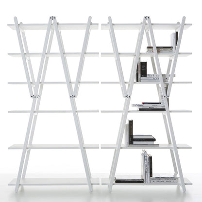 Nuvola Rossa Bookcase | White Lacquer