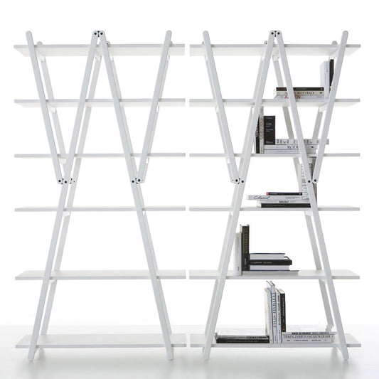 Nuvola Rossa Bookcase | White Lacquer