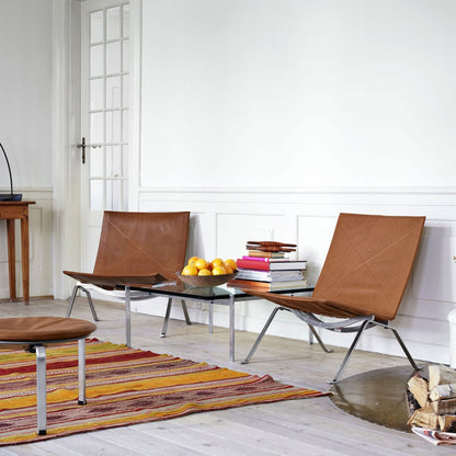 PK22 Easy Chair | Cognac Aura Leather Upholstery