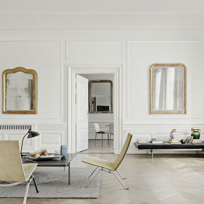 PK22 Easy Chair | Beige Aura Leather Upholstery