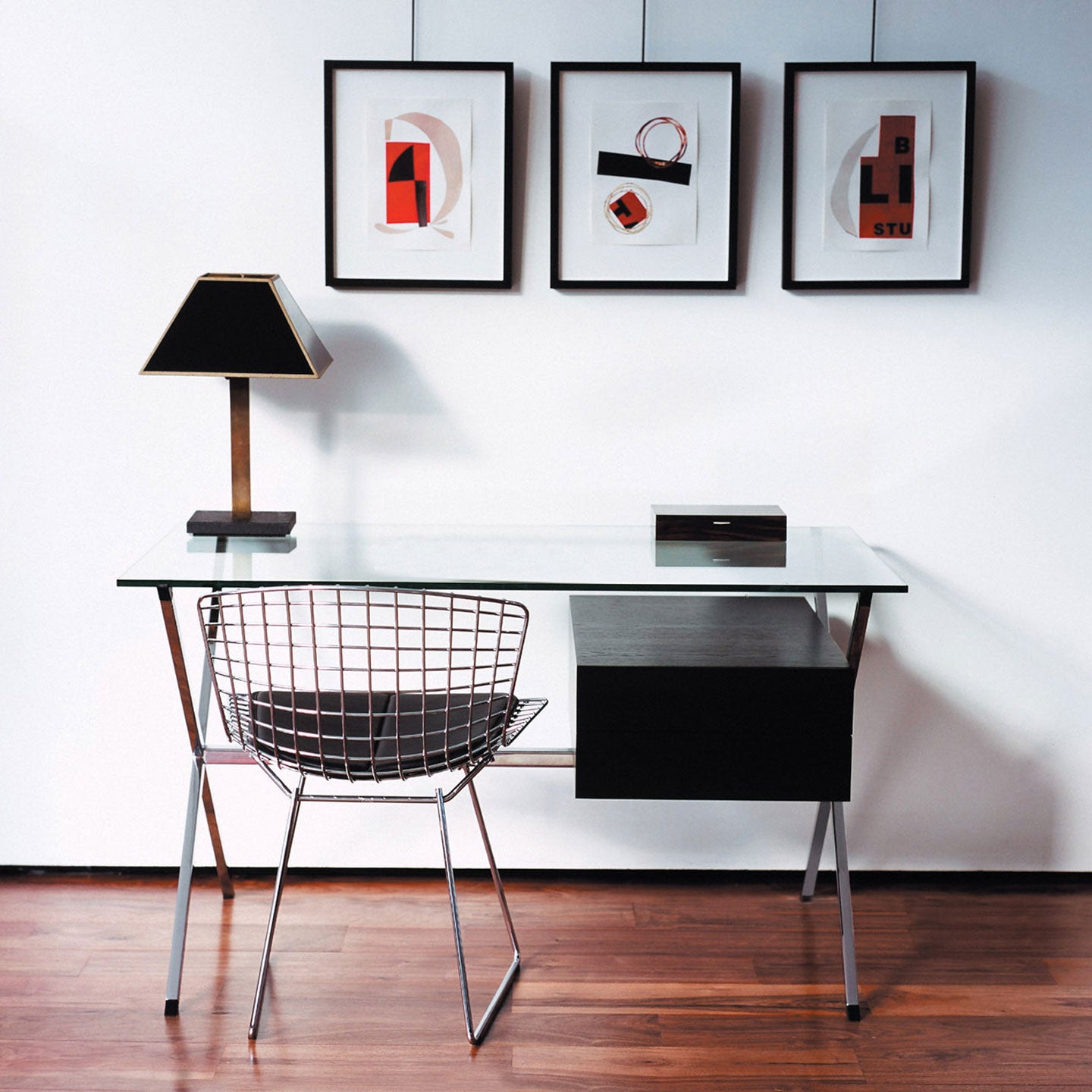 Albini Desk | Black Stained Oak