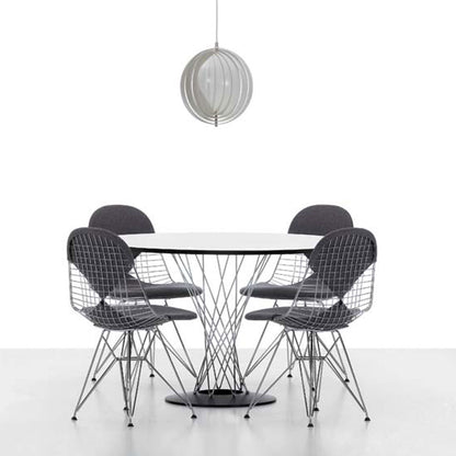 Noguchi Dining Table 120cm | White Laminate Top
