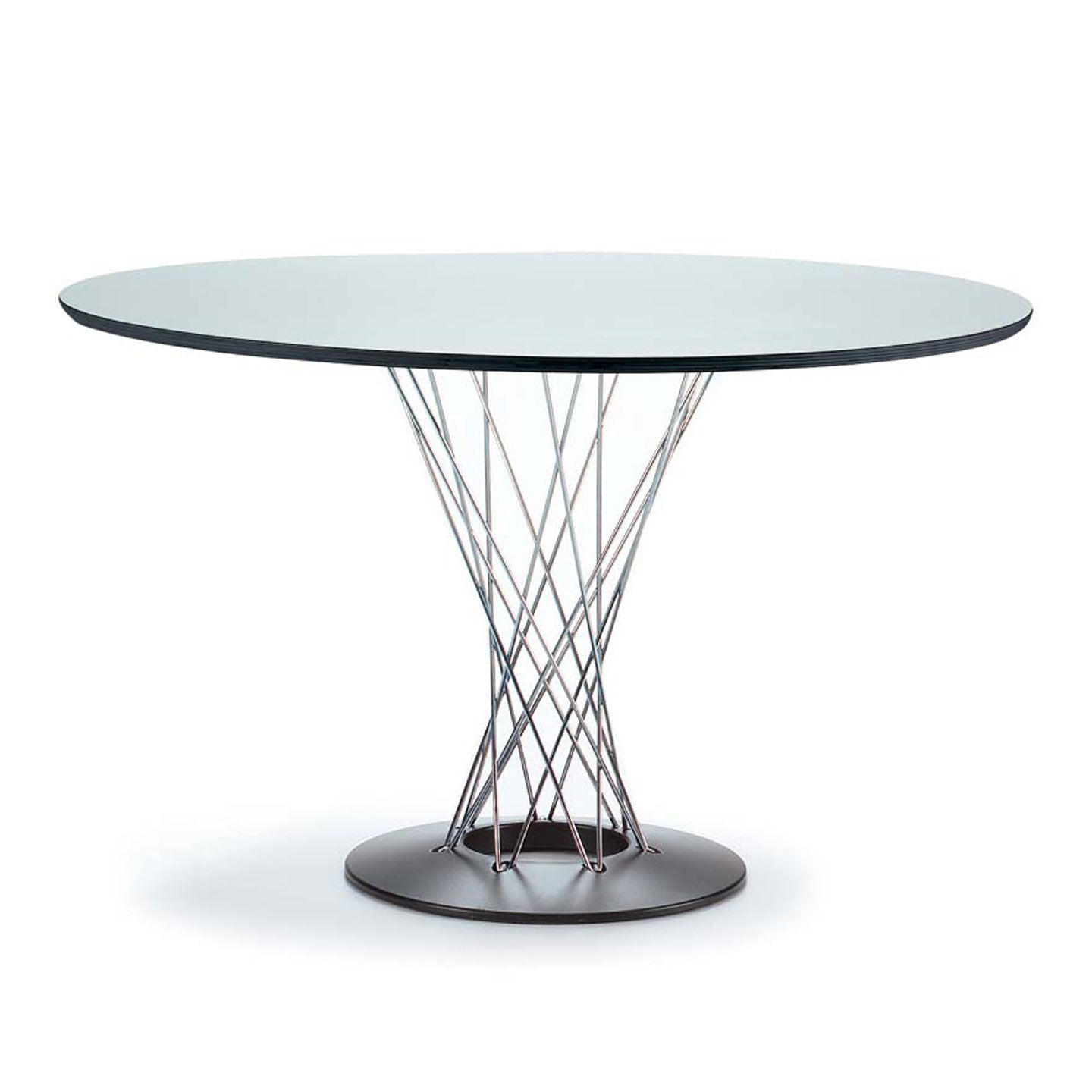 Noguchi Dining Table 120cm | White Laminate Top