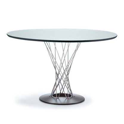 Noguchi Dining Table 120cm | White Laminate Top