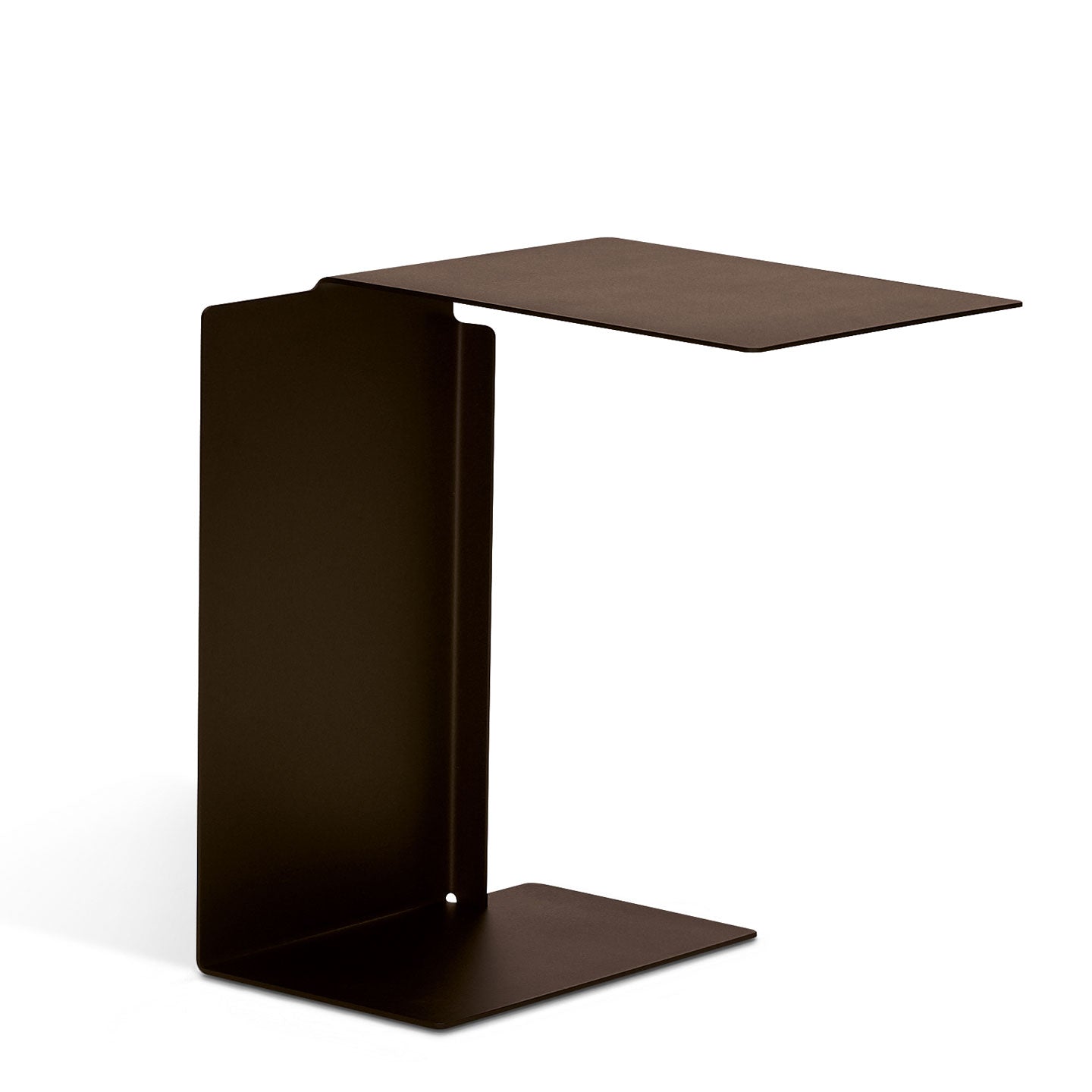 Diana B Table | Chocolate Brown Powder Coated Steel