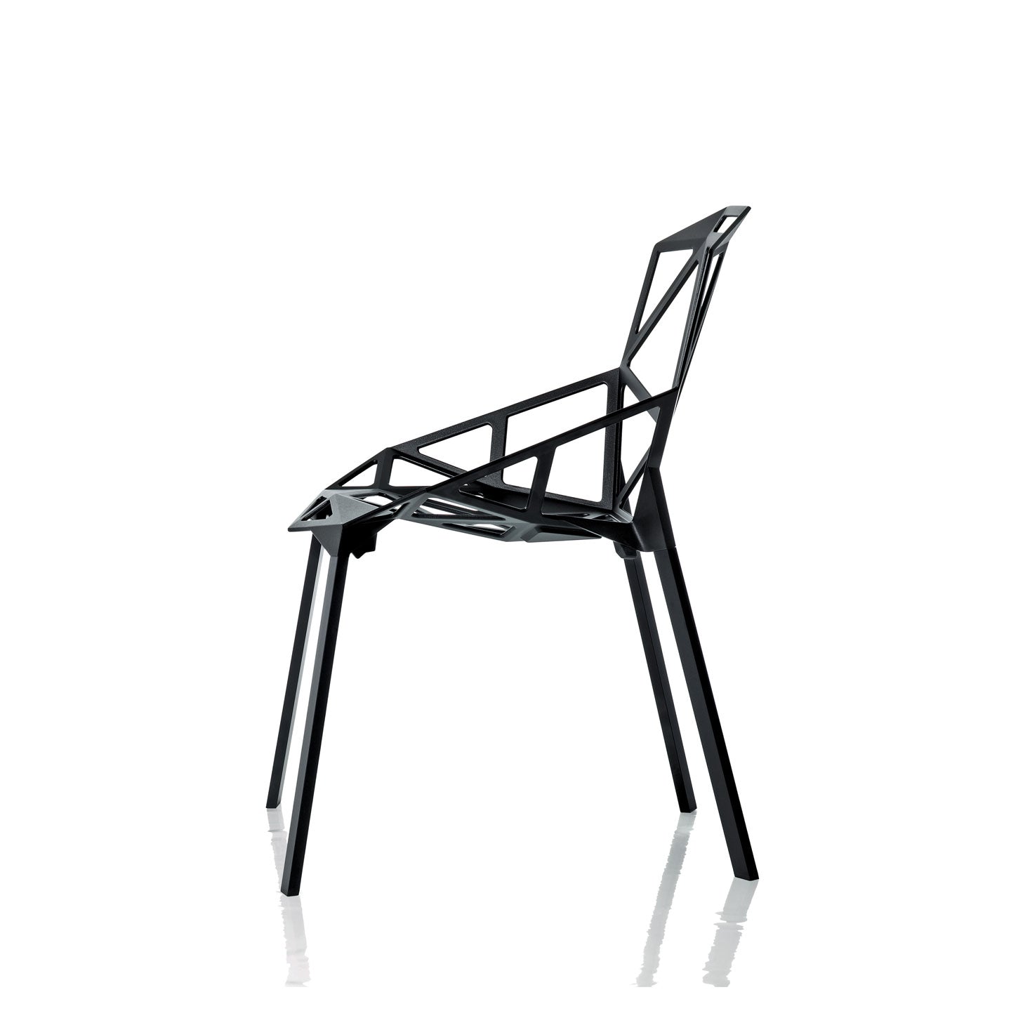 Chair One - Stackable | Black Seat