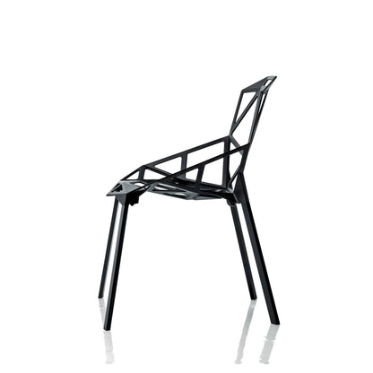 Chair One - Stackable | Black Seat