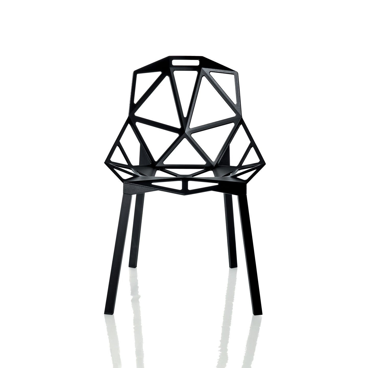 Chair One - Stackable | Black Seat