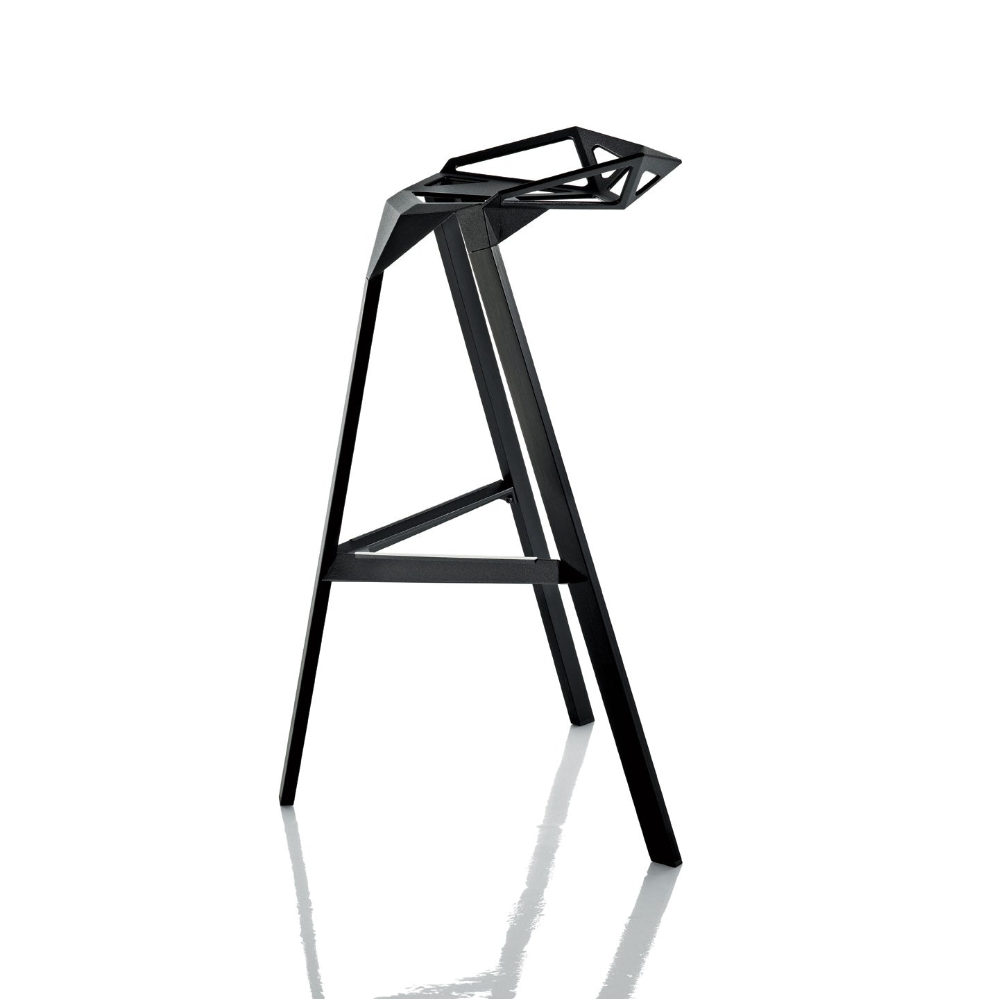 Stool One | Black Seat and Legs