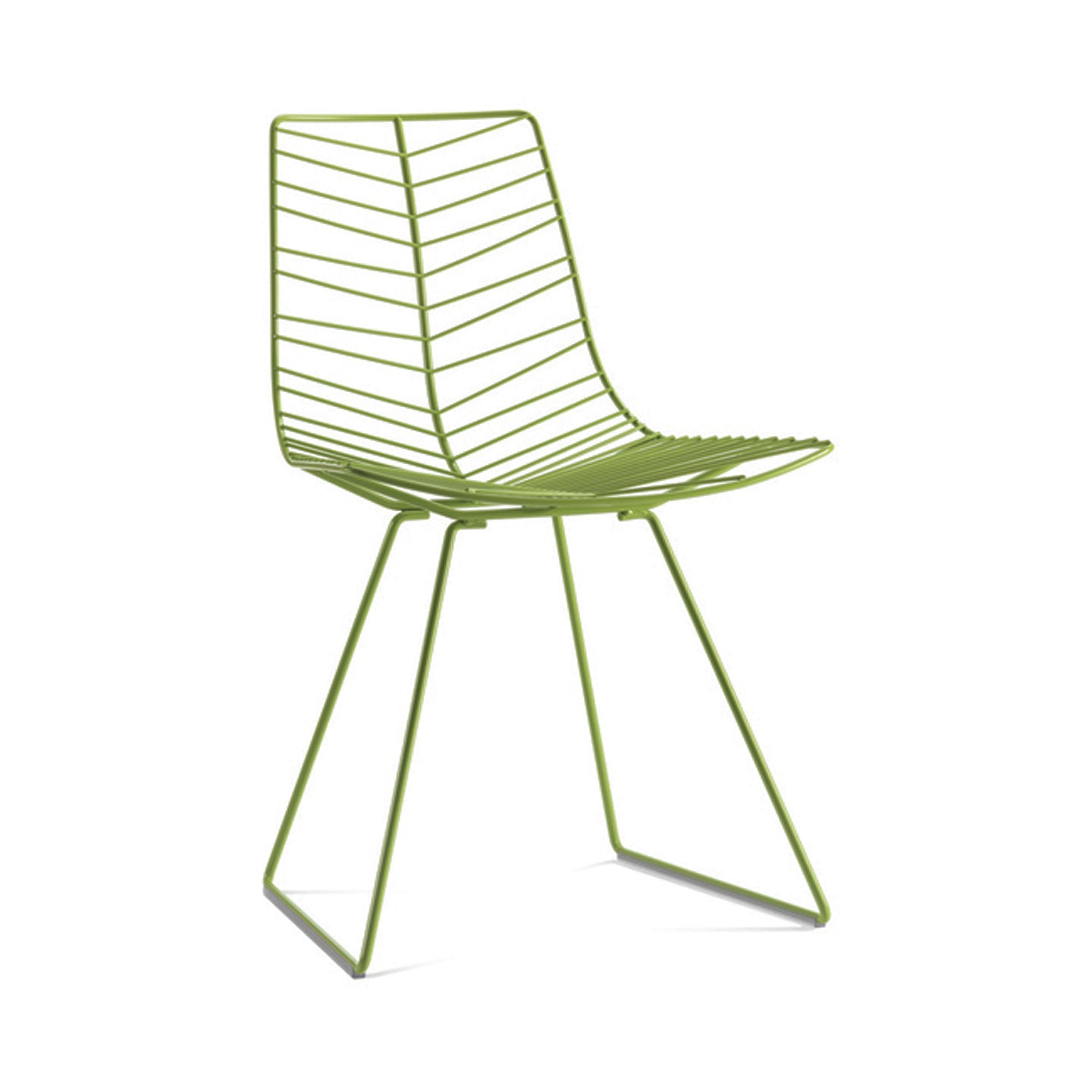 Leaf Chair | Matt Green Paint