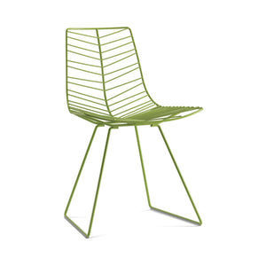 Leaf Chair | Matt Green Paint