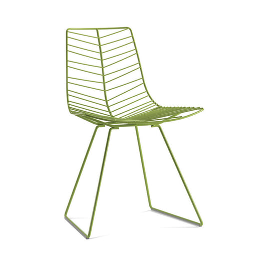 Leaf Chair | Matt Green Paint