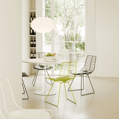 Leaf Chair | Matt Green Paint