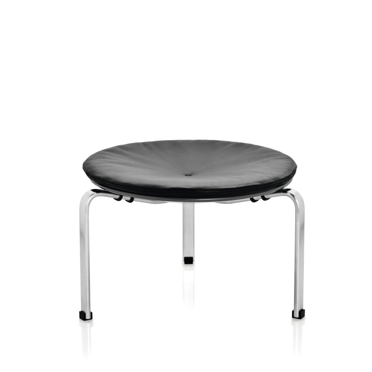 PK33 Stool | Classic Black Leather