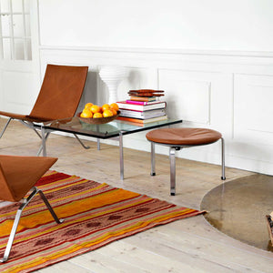 PK33 Stool | Natural Leather