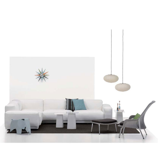 Metal Side Table Small | White High-Gloss