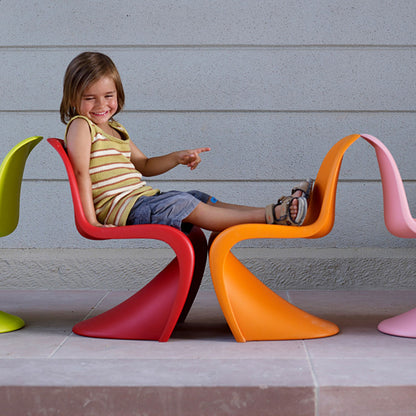 Panton Junior Chair | Polypropylene Classic Red