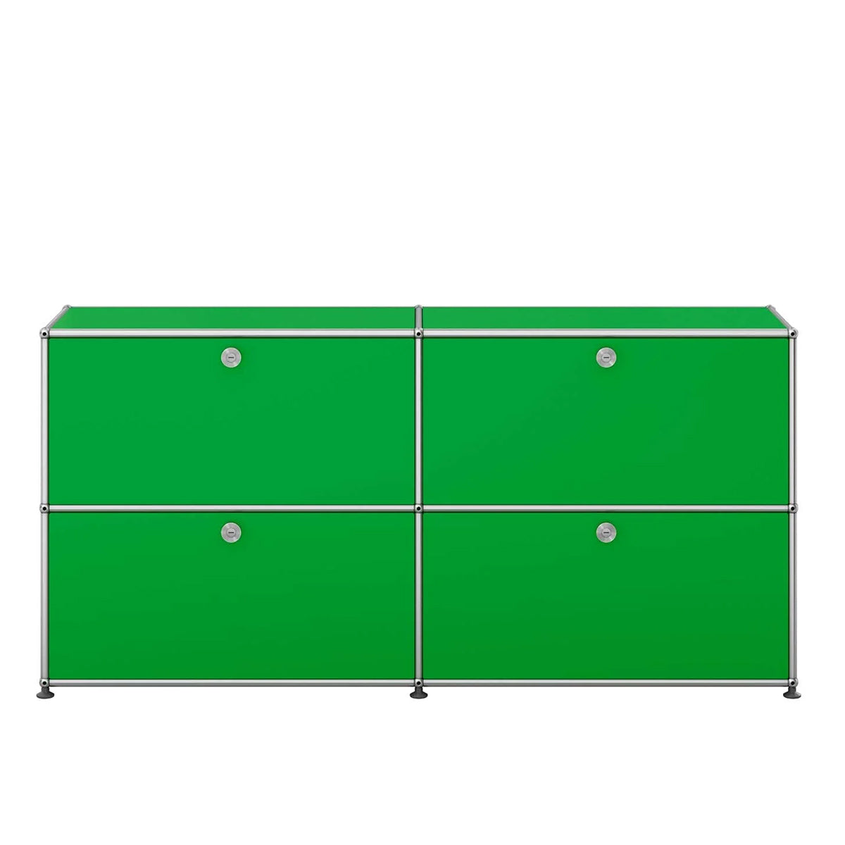 USM 4 Door Sideboard | Green Lacquer Panels