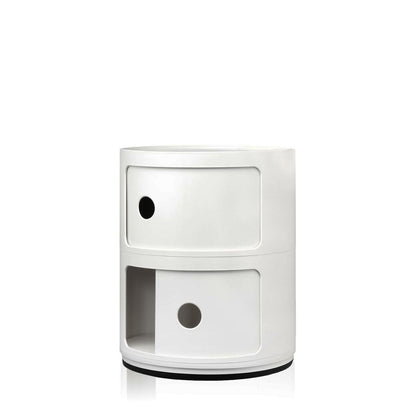 Componibili 2 Drawers | White ABS Plastic