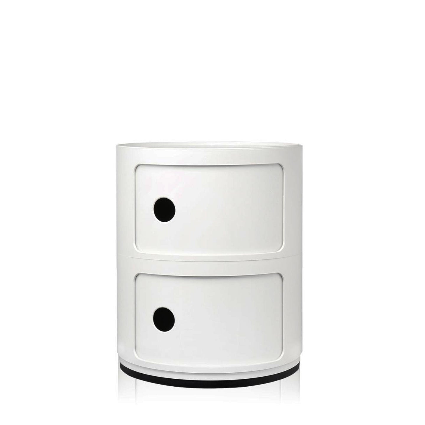 Componibili 2 Drawers | White ABS Plastic