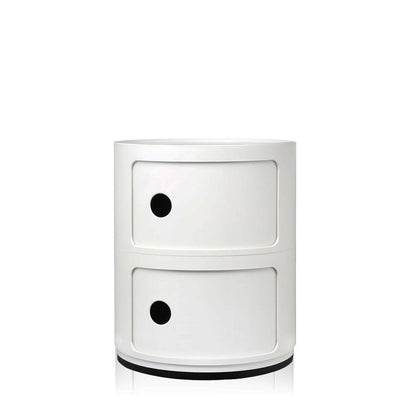 Componibili 2 Drawers | White ABS Plastic