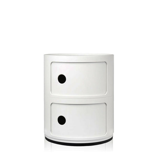 Componibili 2 Drawers | White ABS Plastic
