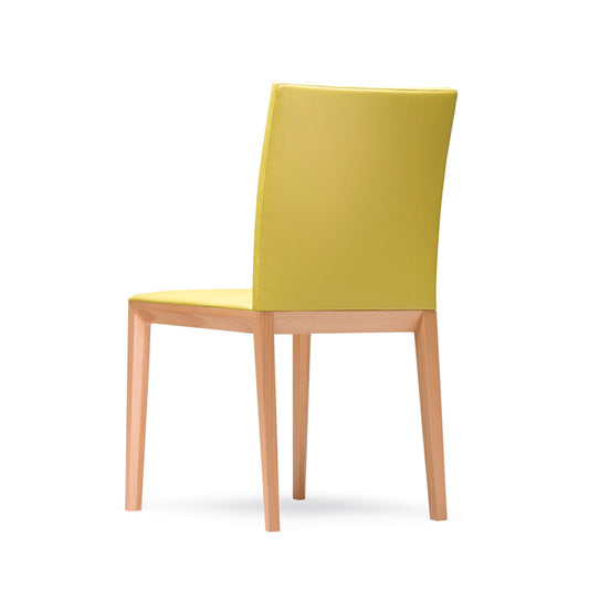 Andoo 1100 Side Chair | Bamboo 1392 Elen Leather