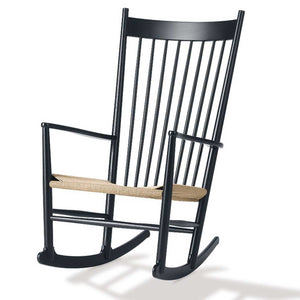 J16 Rocking Chair | Black Lacquered Oak