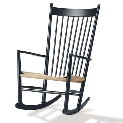 J16 Rocking Chair | Black Lacquered Oak