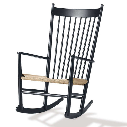 J16 Rocking Chair | Black Lacquered Oak