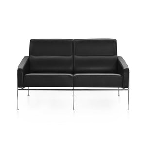 Series 3302 2 Seat Sofa | Divina 691 Grey Brown Wool