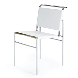 Eileen Gray Roquebrune Chair | White Leather