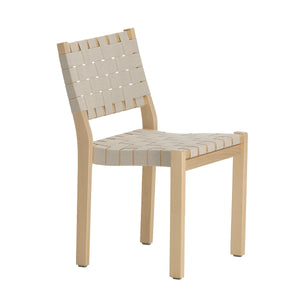 611 Chair | Natural White Webbing with Birch Frame
