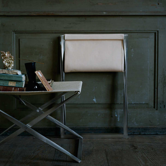 PK91 Stool | Natural Canvas