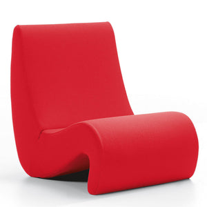 Amoebe Chair | Red Tonus Wool