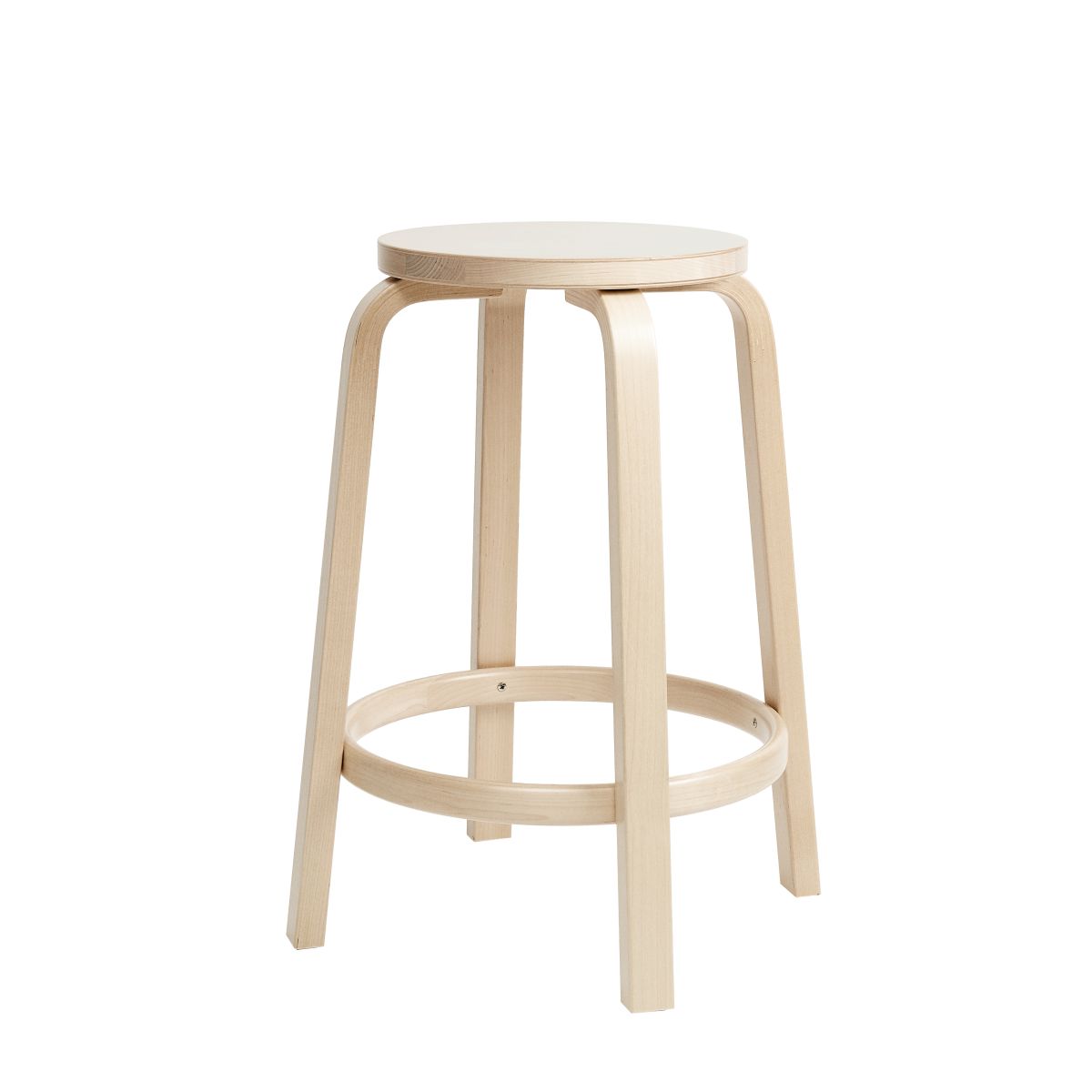 64 Counter Stool | Birch Veneer Seat