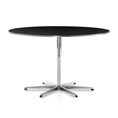 A825 Circular Pedestal Table | White Laminate Top