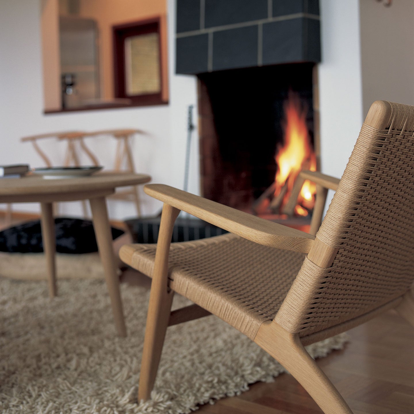 CH25 Chair | Oak Frame Clear Oiled